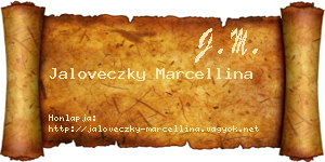 Jaloveczky Marcellina névjegykártya